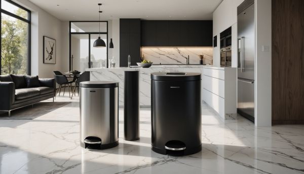 Des poubelles élégantes pour chaque espace de votre maison